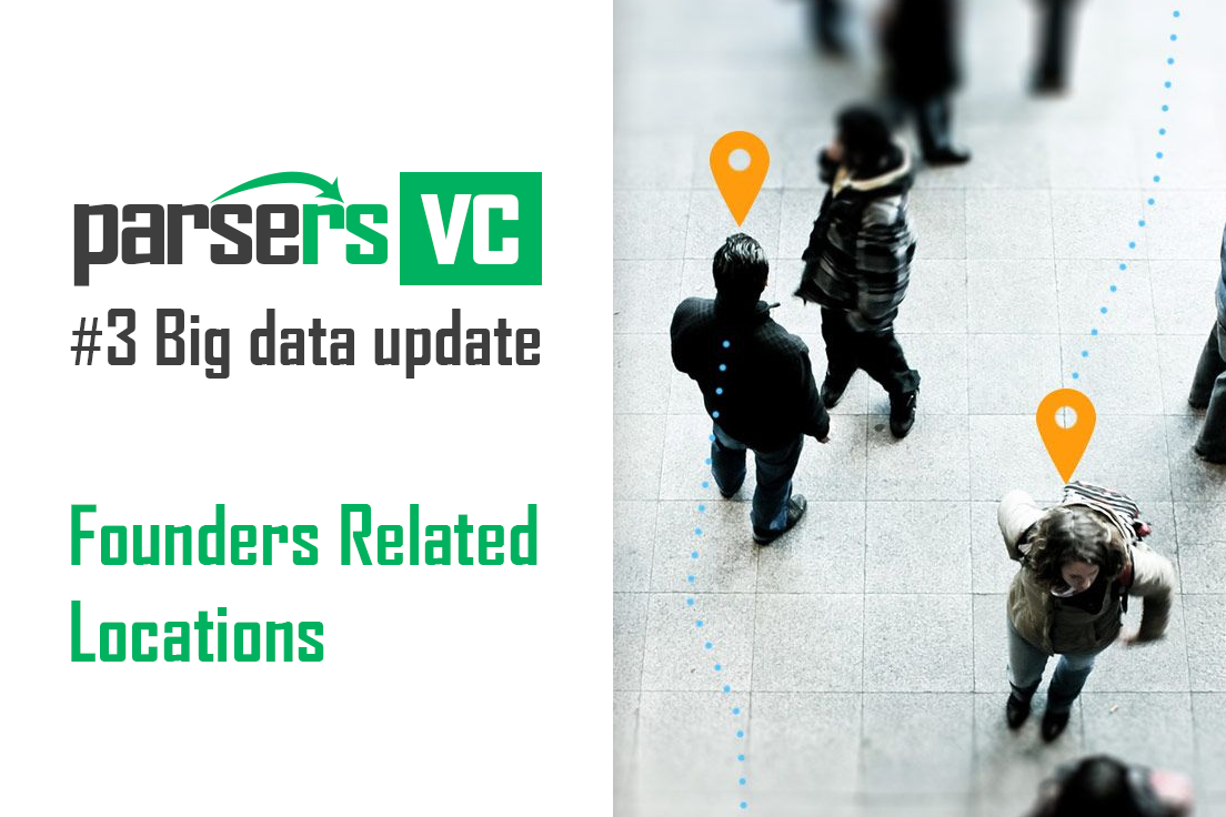 №3 Big data update Founders Related Locations Parsers VC