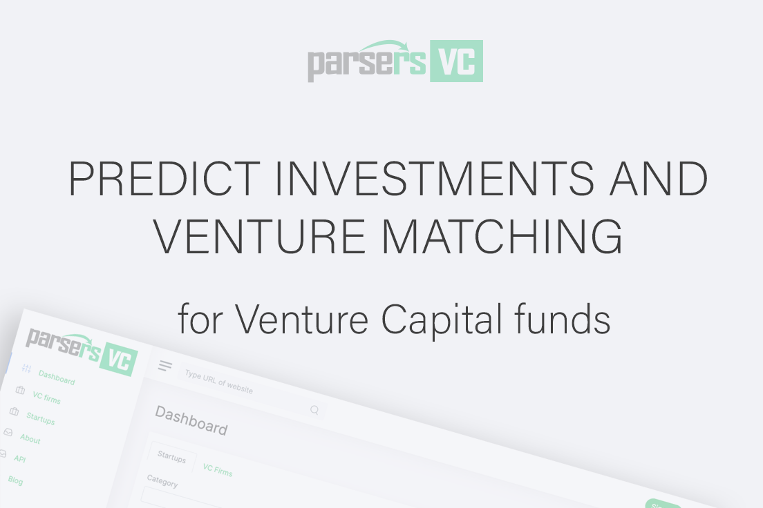 Predict Investments and Venture Matching for Venture Capital funds