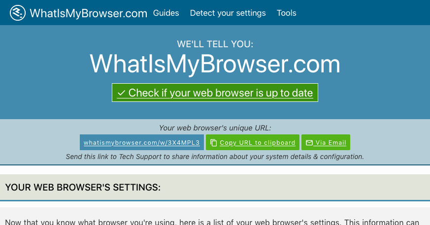 whatismybrowser.com