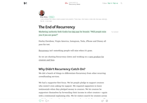Recurrency