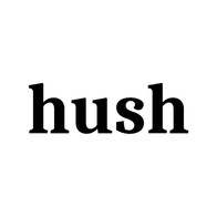 Hush wordmark.