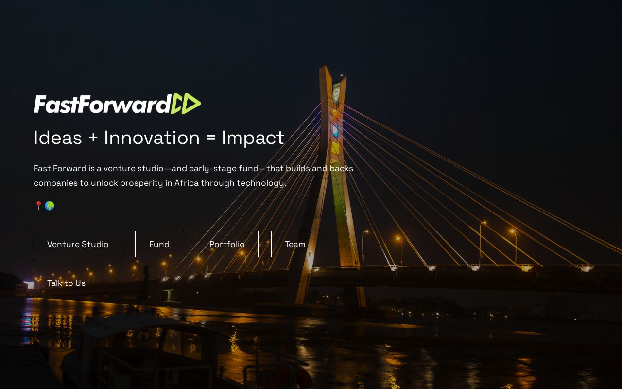 Fast Forward Venture Studio and Fund