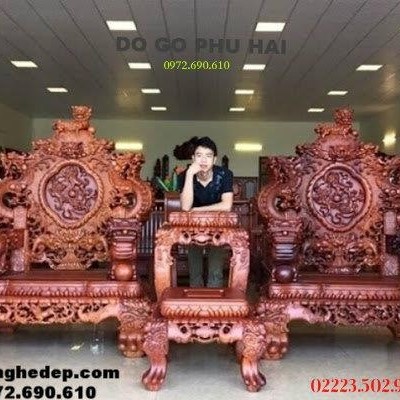 Bộ Bàn Ghế Gỗ Đồng Kỵ - Đồ Gỗ Đồng Kỵ Phú Hải
