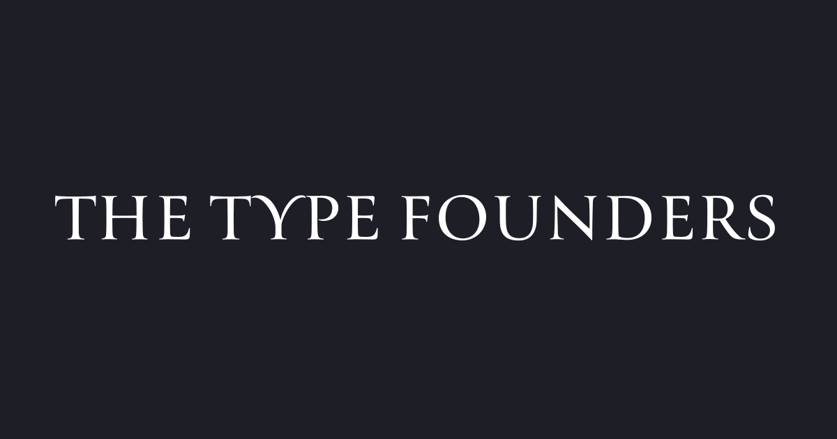 The Type Founders