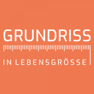 Grundriss in Lebensgröße