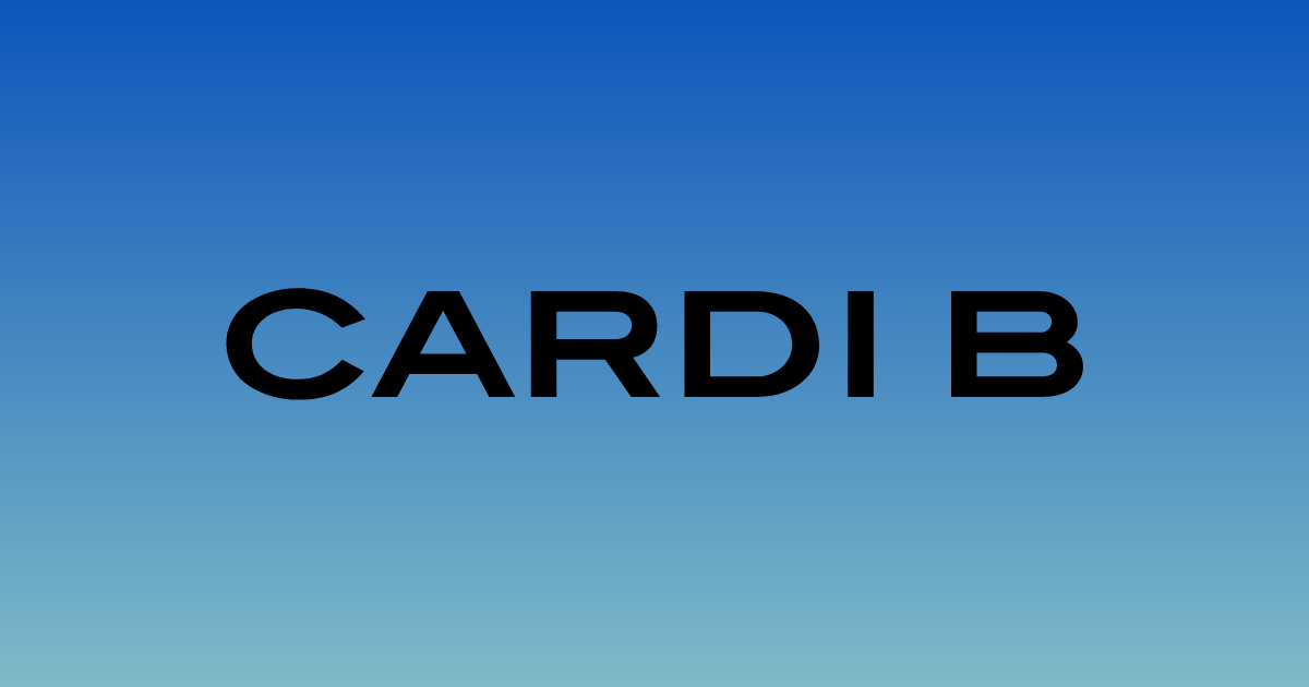 Cardi B Offical Website